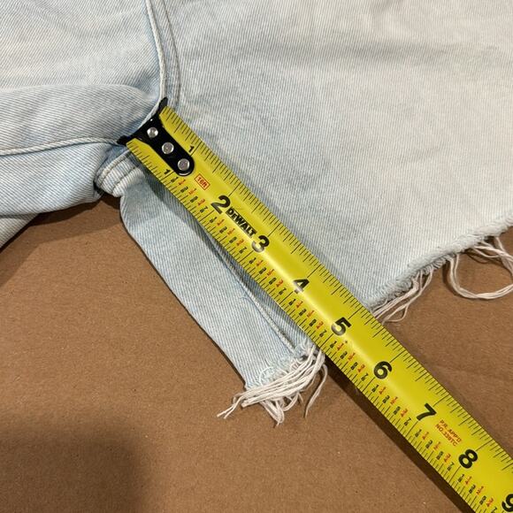 NWT Madewell The '90s Mid-Length Jean Short in Pearlman Wash W26 Denim NQ236 - Picture 11 of 12